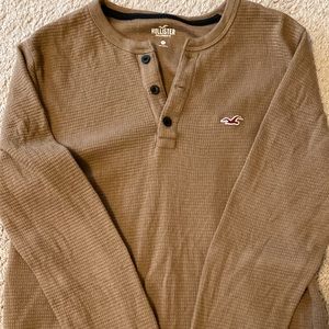 Hollister mens xs waffle long sleeve